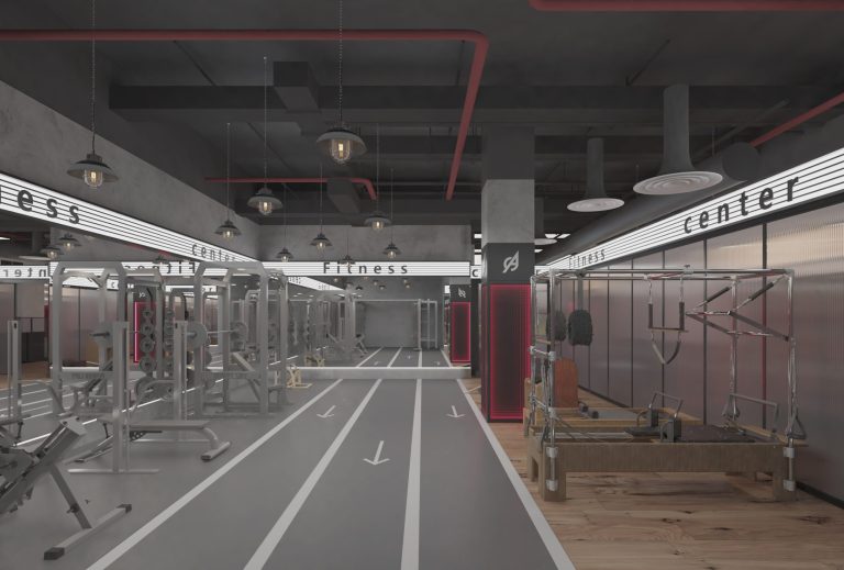 China Qingdao | AG Pioneer Fitness Studio Design Case